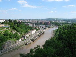 View from Clifton Suspension Bridge